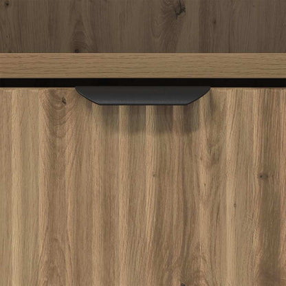 vidaXL Nachttisch 2 pcs Artisan-Eiche 49 x 36 x 61 cm Holzwerkstoff