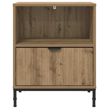 vidaXL Nachttisch 2 pcs Artisan-Eiche 49 x 36 x 61 cm Holzwerkstoff