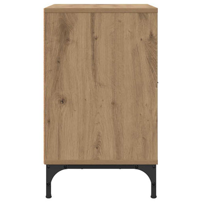 vidaXL Nachttisch 2 pcs Artisan-Eiche 49 x 36 x 61 cm Holzwerkstoff