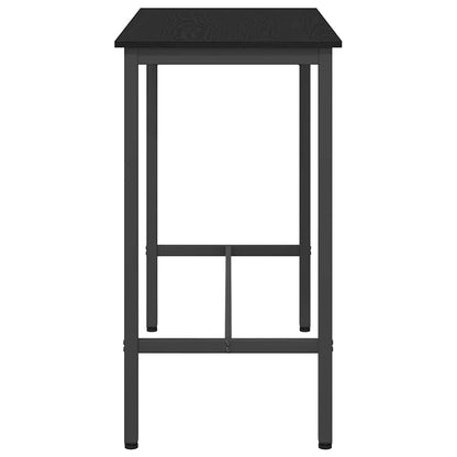 Tisch Schwarz Eichen-Optik 100 x 50 x 90,5 cm