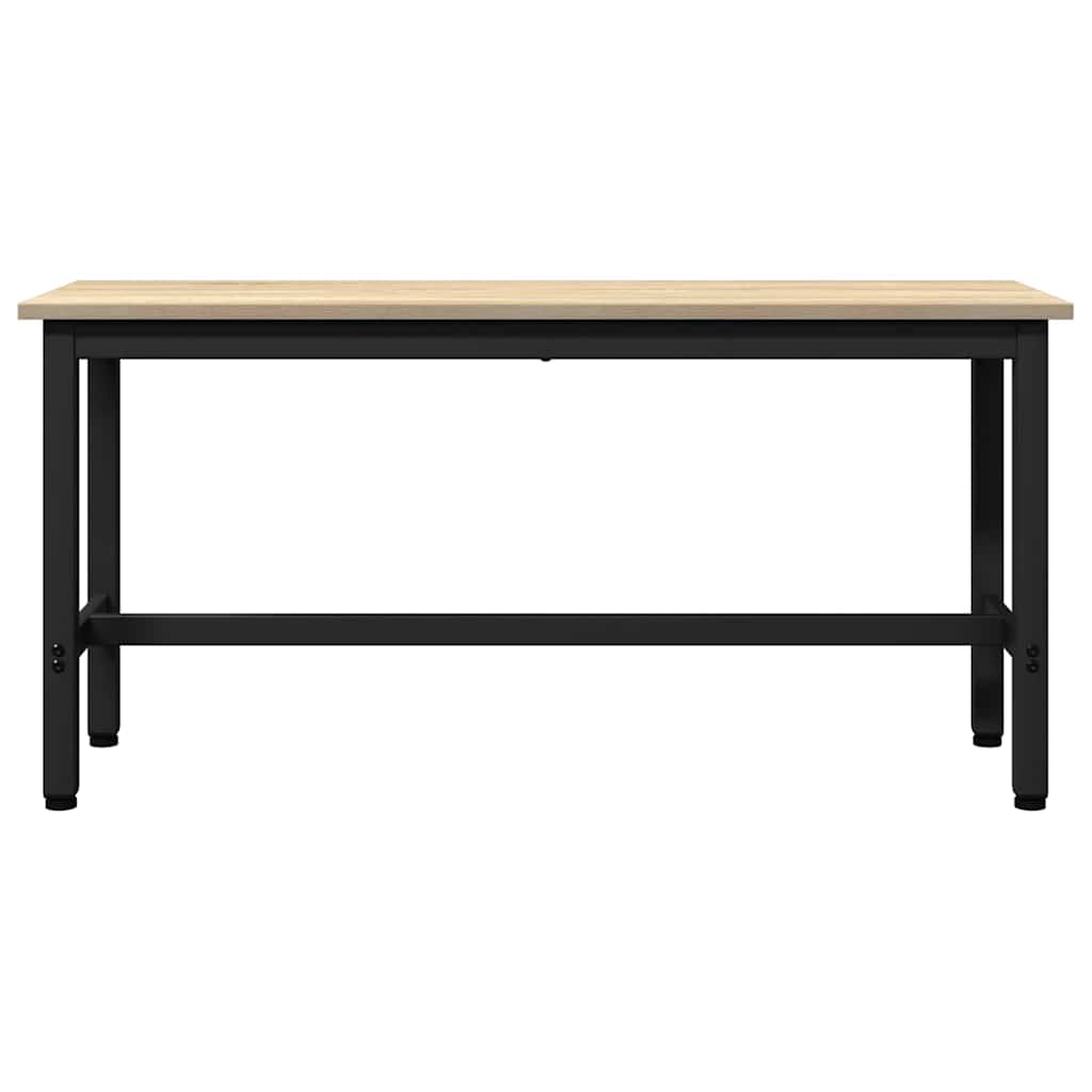 Esstischbank 2 pcs Sonoma-Eiche 100 x 32,5 x 48,5 cm