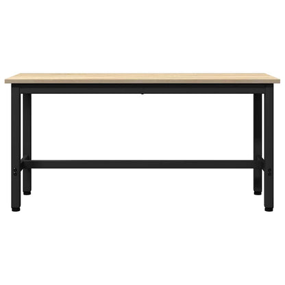 Esstischbank 2 pcs Sonoma-Eiche 100 x 32,5 x 48,5 cm