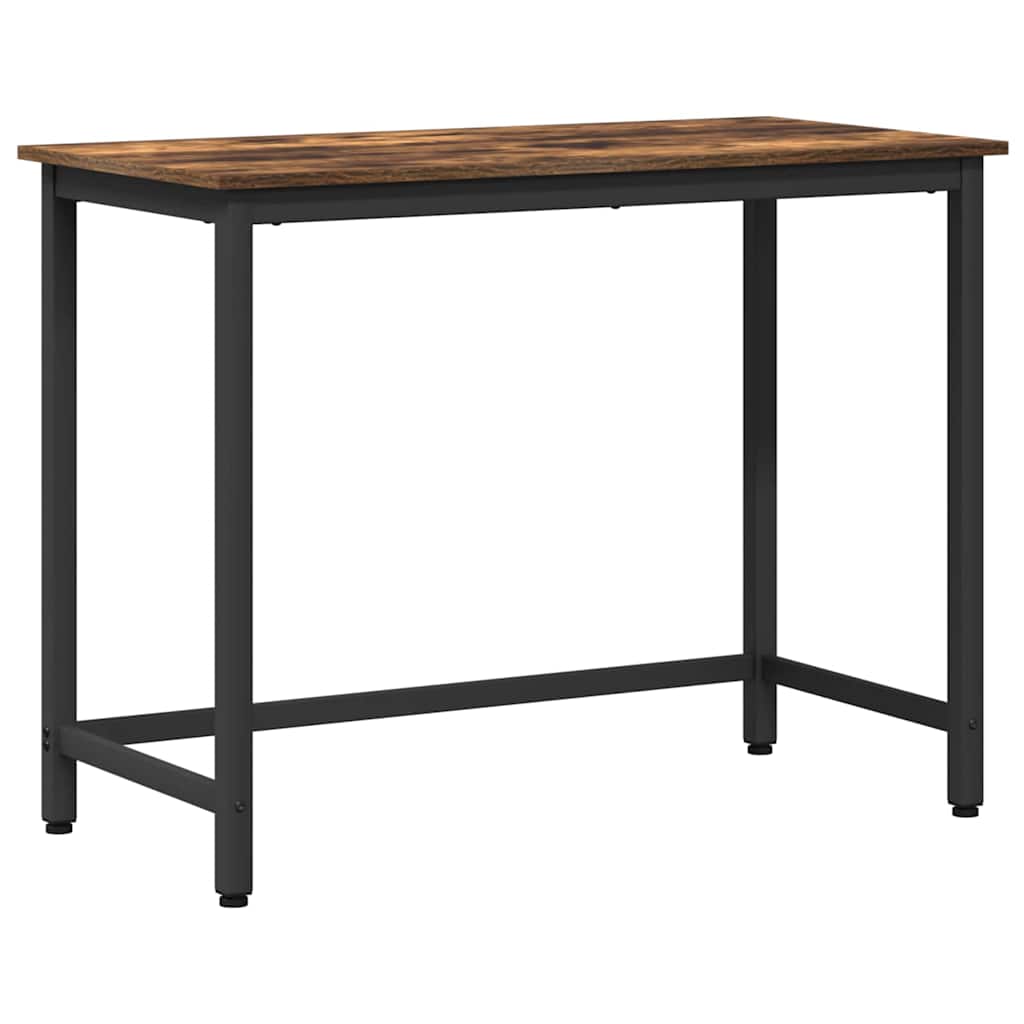 vidaXL Tisch Geräucherte Eiche 80 x 50 x 76,5 cm