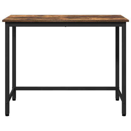 vidaXL Tisch Geräucherte Eiche 80 x 50 x 76,5 cm