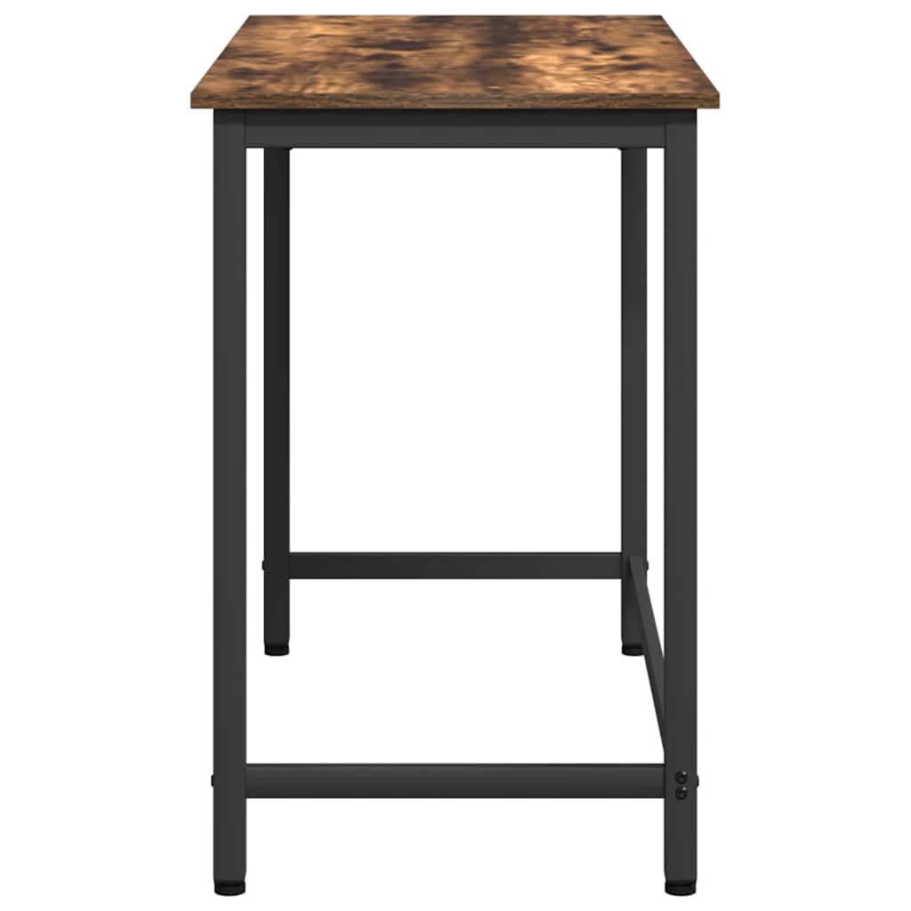 vidaXL Tisch Geräucherte Eiche 80 x 50 x 76,5 cm