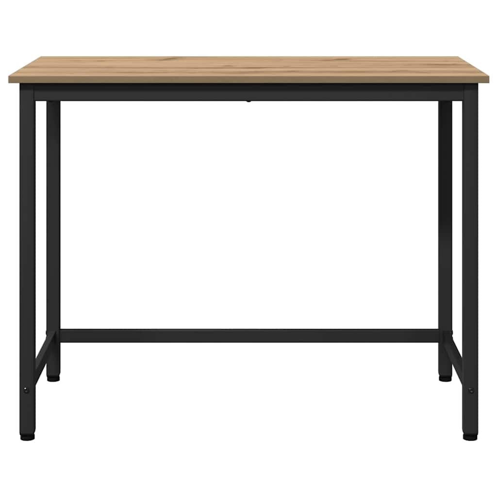 vidaXL Tisch Artisan-Eiche 80 x 50 x 76,5 cm Ingenieure Holz und Stahl