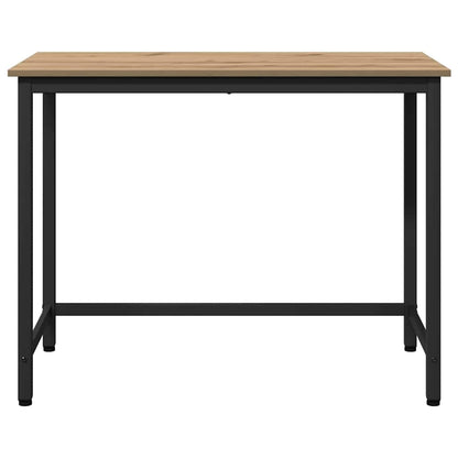 vidaXL Tisch Artisan-Eiche 80 x 50 x 76,5 cm Ingenieure Holz und Stahl
