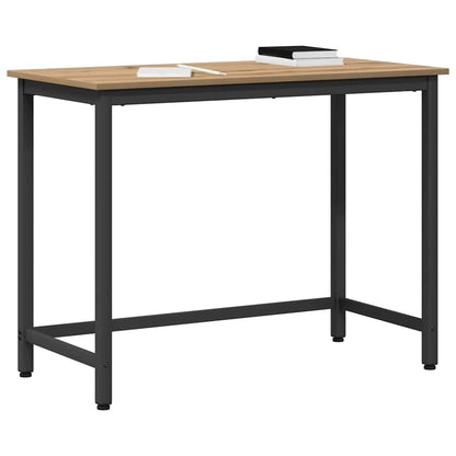 vidaXL Tisch Artisan-Eiche 80 x 50 x 76,5 cm Ingenieure Holz und Stahl