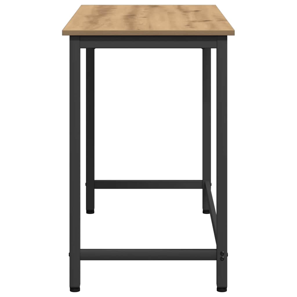vidaXL Tisch Artisan-Eiche 80 x 50 x 76,5 cm Ingenieure Holz und Stahl