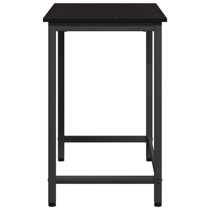 vidaXL Tisch Schwarz Eichen-Optik 100 x 50 x 76,5 cm