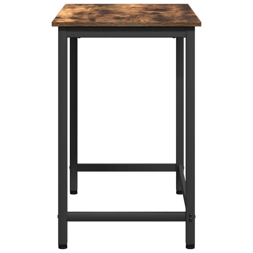 vidaXL Tisch Geräucherte Eiche 100 x 50 x 76,5 cm