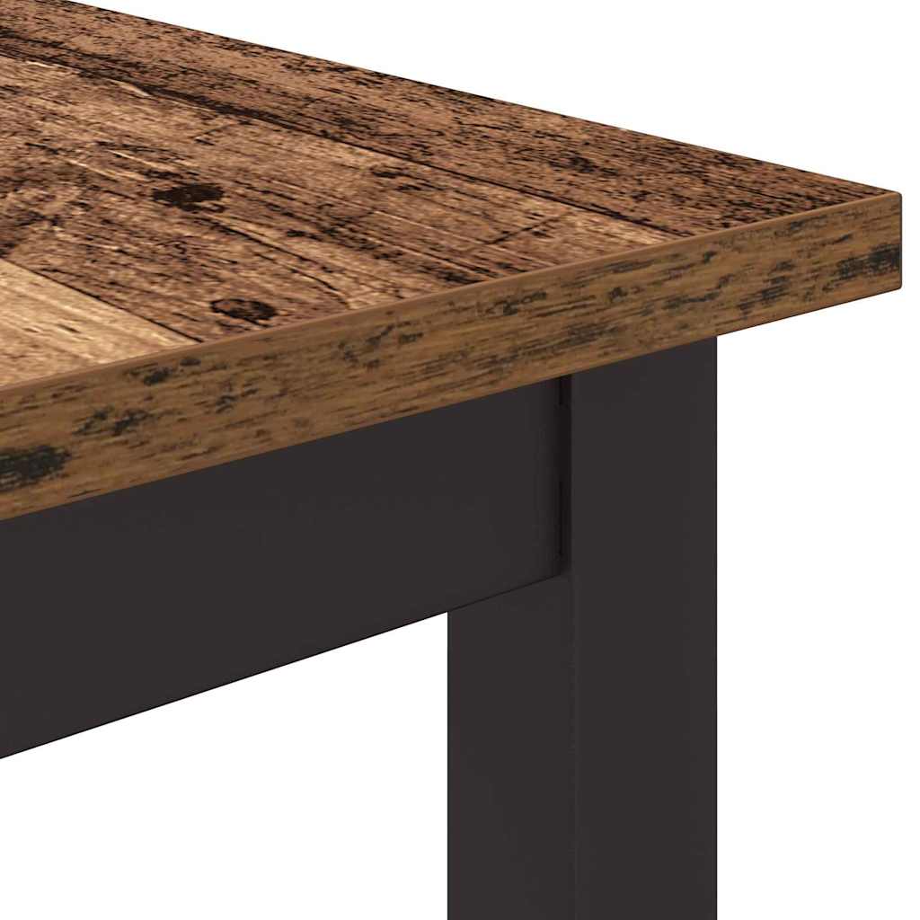 vidaXL Tisch Altholz 100 x 50 x 76,5 cm Ingenieure Holz und Stahl