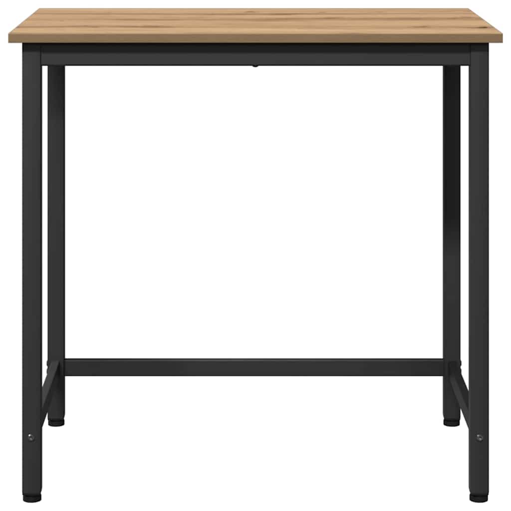 vidaXL Tisch Artisan-Eiche 100 x 50 x 76,5 cm