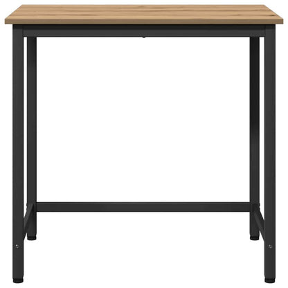 vidaXL Tisch Artisan-Eiche 100 x 50 x 76,5 cm