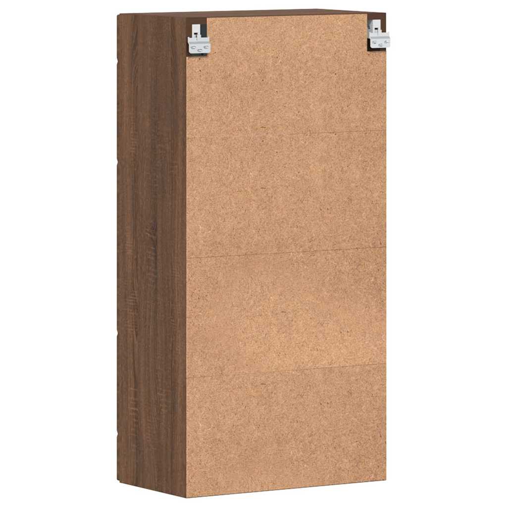 Holzschrank Braun Eichen-Optik 50 x 29 x 100 cm Holzwerkstoff
