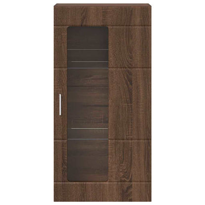 Holzschrank Braun Eichen-Optik 50 x 29 x 100 cm Holzwerkstoff