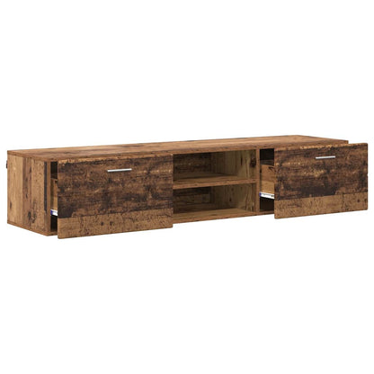 Holzschrank Wandmontiert Altholz 150 x 39 x 30 cm Holzwerkstoff