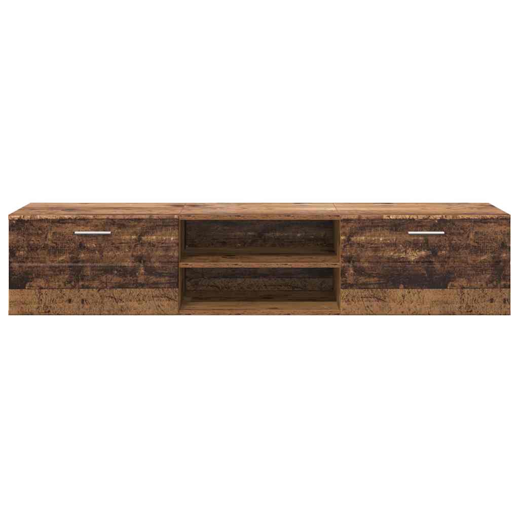Holzschrank Wandmontiert Altholz 150 x 39 x 30 cm Holzwerkstoff