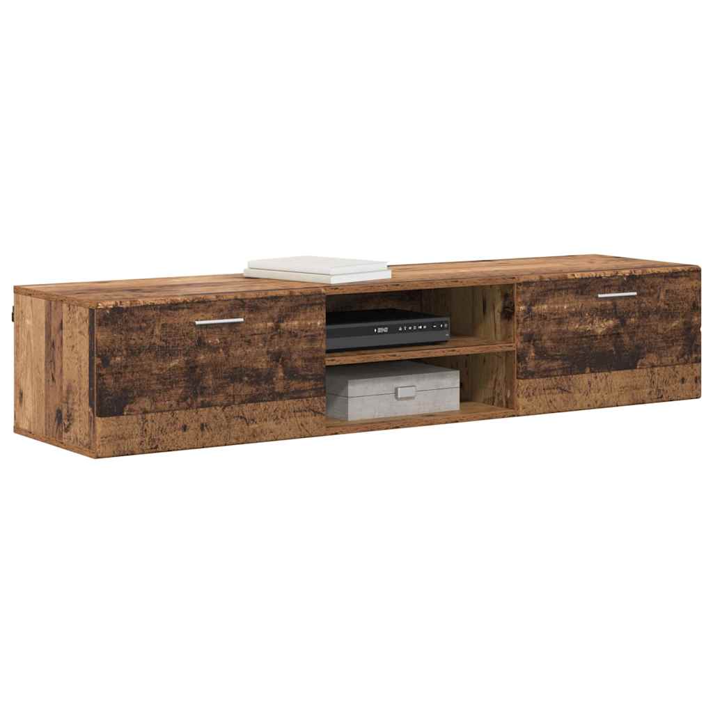 Holzschrank Wandmontiert Altholz 150 x 39 x 30 cm Holzwerkstoff