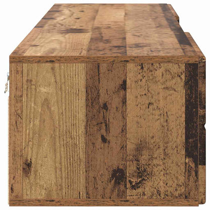 Holzschrank Wandmontiert Altholz 150 x 39 x 30 cm Holzwerkstoff