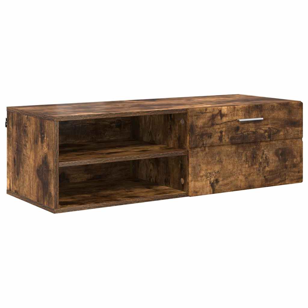 Holzschrank Geräucherte Eiche 100,5 x 39 x 30 cm Holzwerkstoff