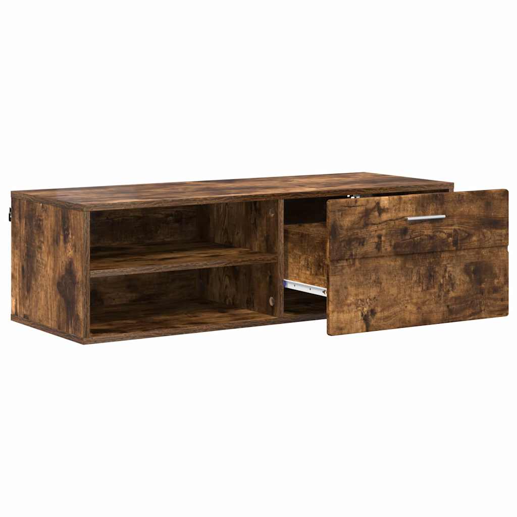Holzschrank Geräucherte Eiche 100,5 x 39 x 30 cm Holzwerkstoff