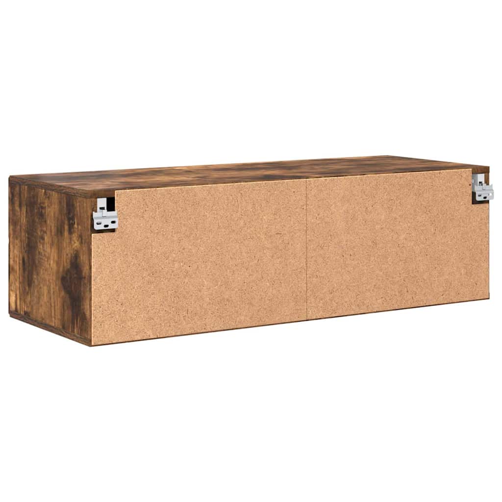 Holzschrank Geräucherte Eiche 100,5 x 39 x 30 cm Holzwerkstoff