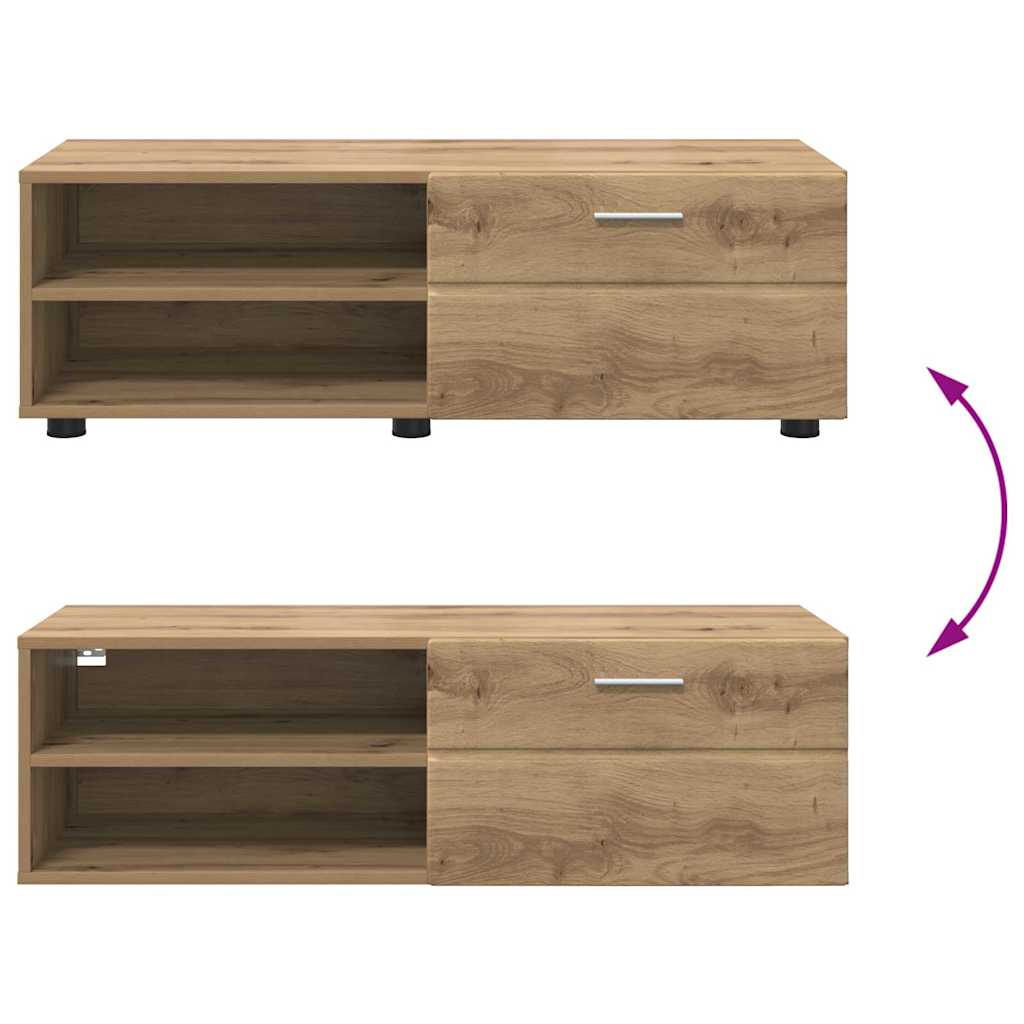 Holzschrank Artisan-Eiche 100,5 x 39 x 30 cm Holzwerkstoff