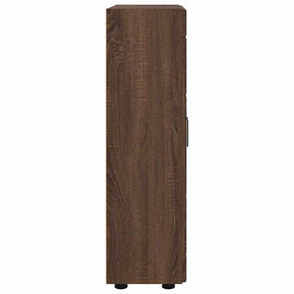 Sideboard mit Tür FLORIN Braun Eichen-Optik 55,5 x 29 x 103 cm