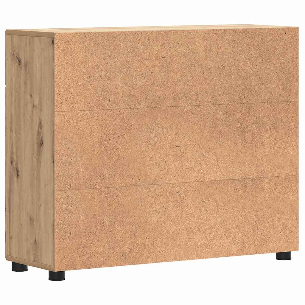 Holzschrank Artisan-Eiche 88,5 x 30,5 x 73 cm Holzwerkstoff