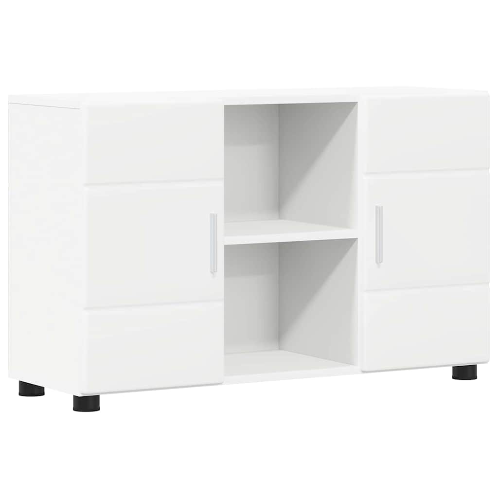 Sideboard FLORIN Weiß 88,5 x 30,5 x 55,5 cm Holzwerkstoff