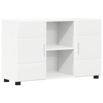 Sideboard FLORIN Weiß 88,5 x 30,5 x 55,5 cm Holzwerkstoff