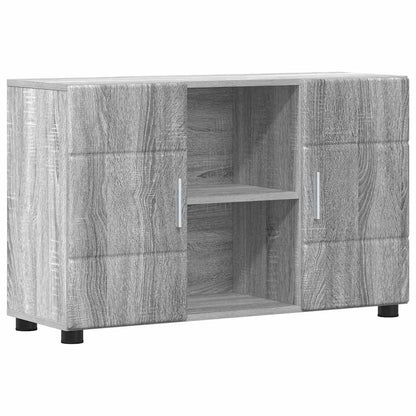 Sideboard mit Regal FLORIN Graues Sonoma 88,5 x 30,5 x 55,5 cm