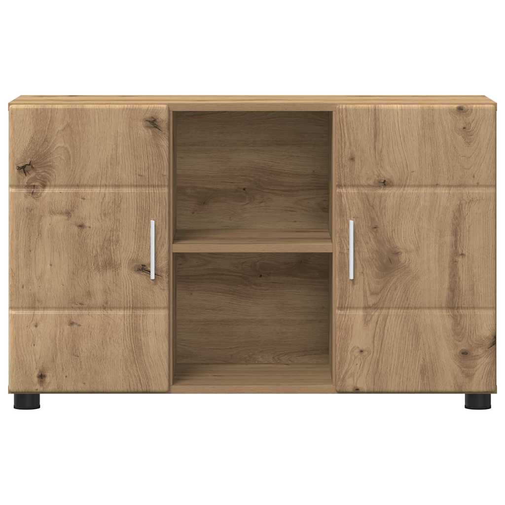 Sideboard mit Regal FLORIN Artisan-Eiche 88,5 x 30,5 x 55,5 cm