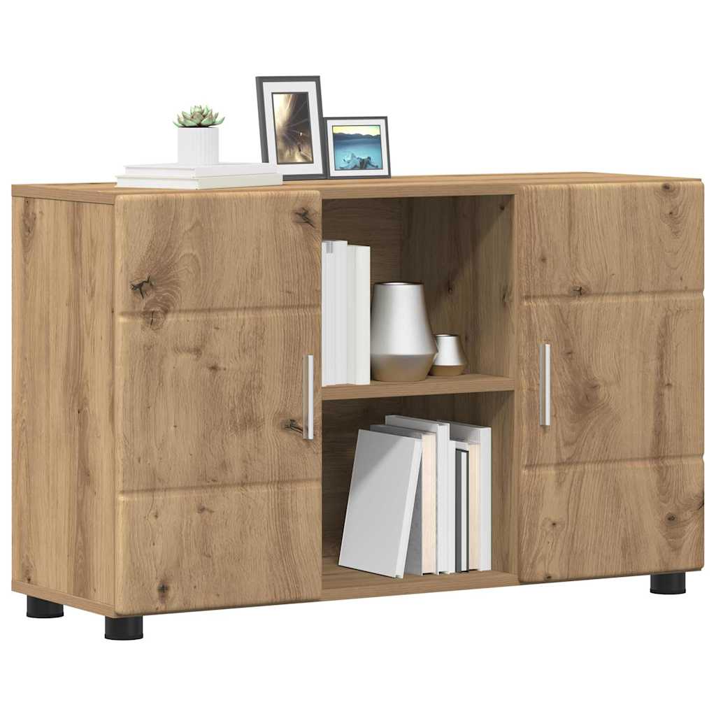 Sideboard mit Regal FLORIN Artisan-Eiche 88,5 x 30,5 x 55,5 cm
