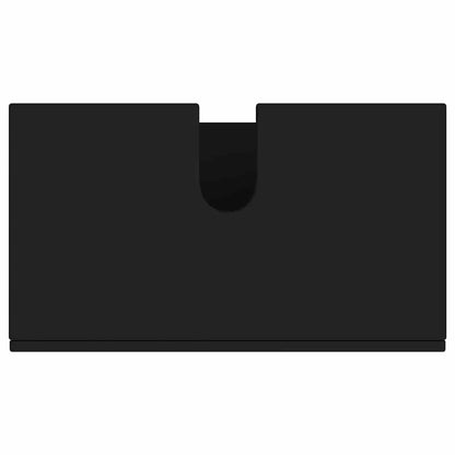 Badezimmerschrank-Set TULUM Schwarz 60 x 34 x 63 cm