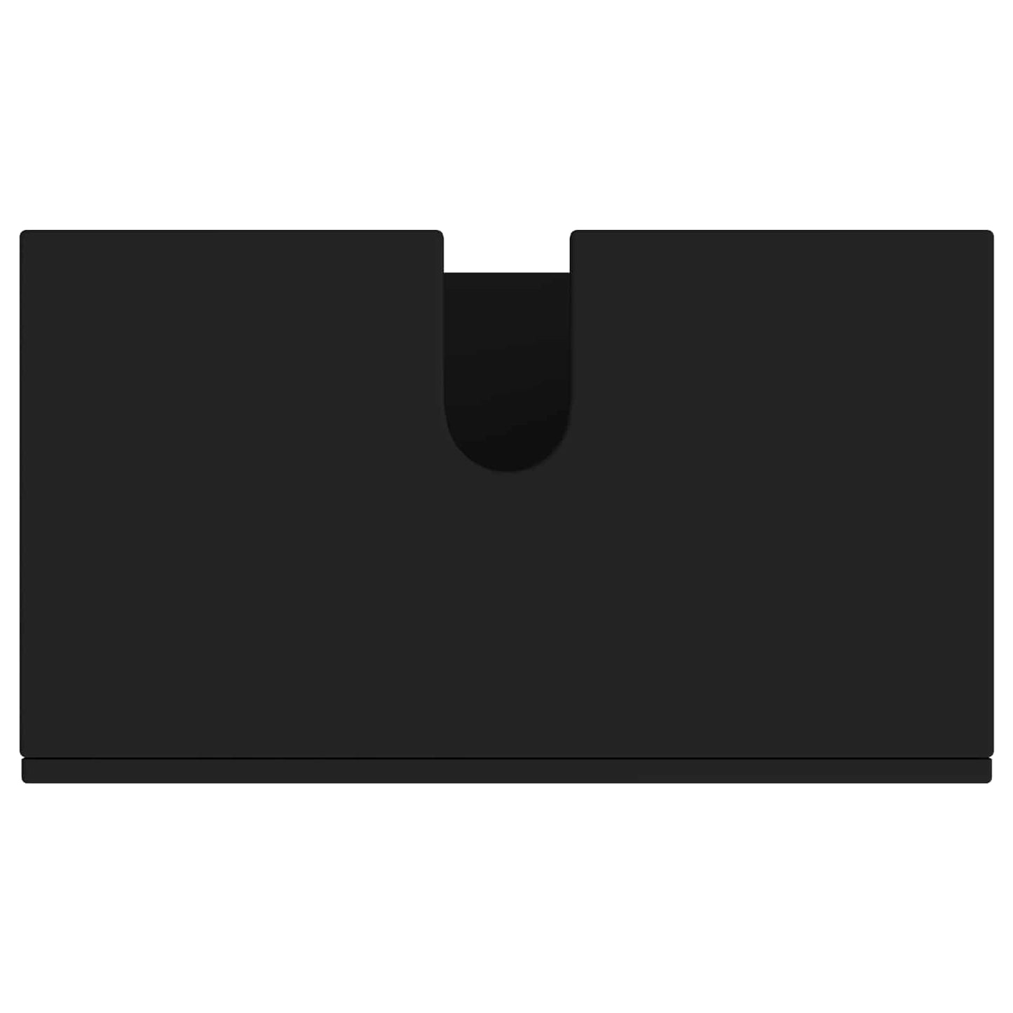 vidaXL Badezimmerschrank-Set TULUM Schwarz 60 x 34 x 63 cm