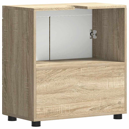 Badezimmerschrank-Set TULUM Sonoma-Eiche 60 x 34 x 63 cm