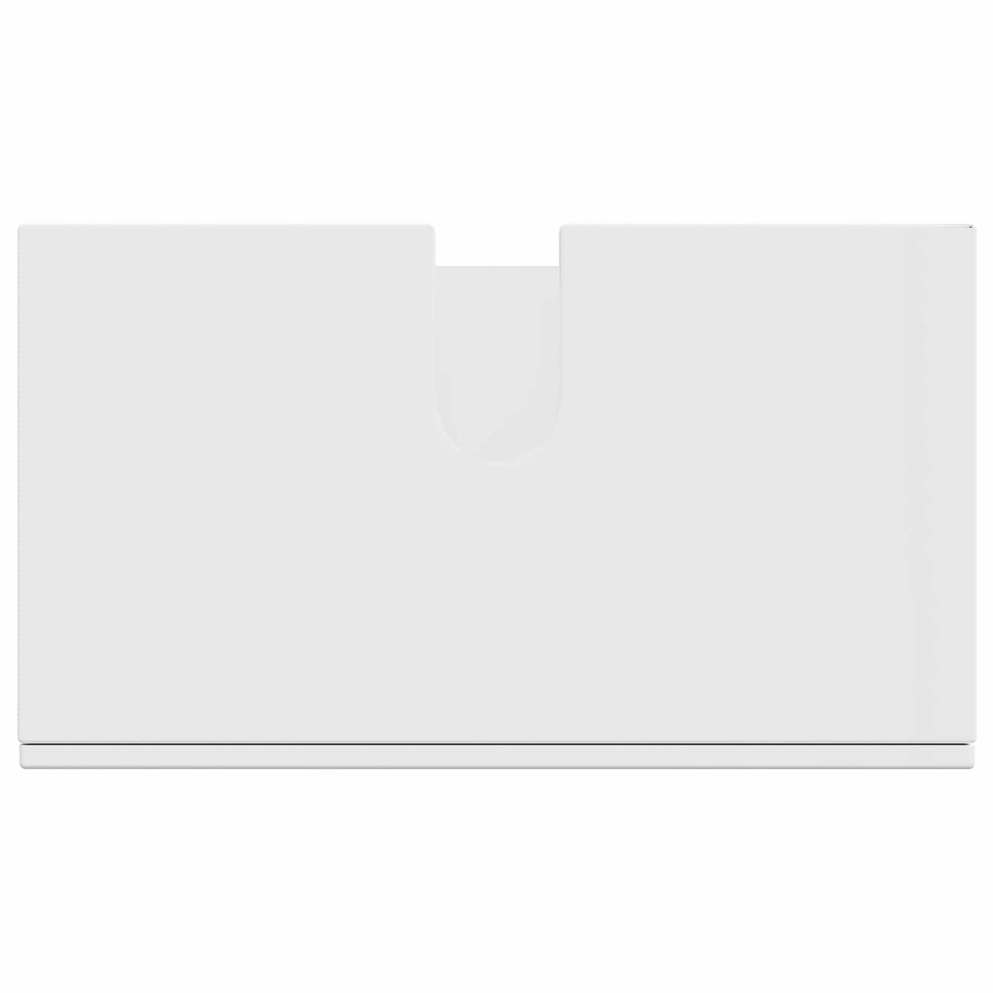vidaXL Badezimmerschrank-Set TULUM Hochglanz Weiß 60 x 34 x 63 cm