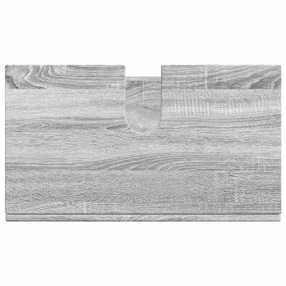 Badezimmerschrank-Set TULUM Graues Sonoma 60 x 34 x 63 cm