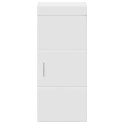 vidaXL Badezimmer-Wandschrank mit Regal TULUM Weiß 37 x 24,5 x 86 cm