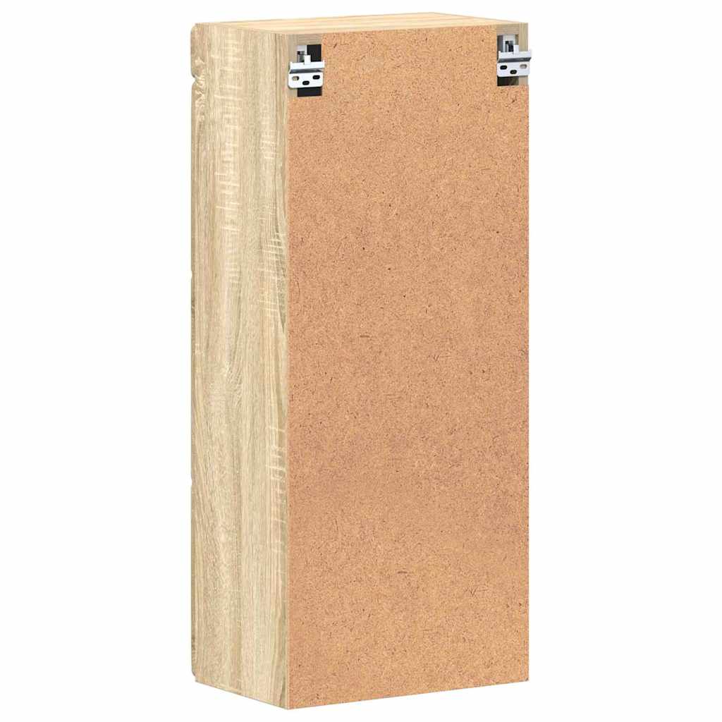 vidaXL Badezimmer-Wandschrank TULUM Sonoma-Eiche 37 x 24,5 x 86 cm