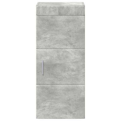 vidaXL Badezimmer-Wandschrank TULUM Beton Grau 37 x 24,5 x 86 cm