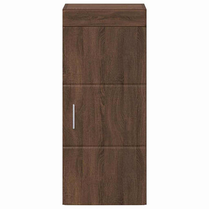 vidaXL Badezimmer-Wandschrank TULUM Braun Eichen-Optik Holzwerkstoff