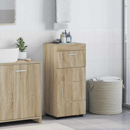 Badezimmerschrank-Set TULUM Sonoma-Eiche 37 x 31,5 x 82 cm