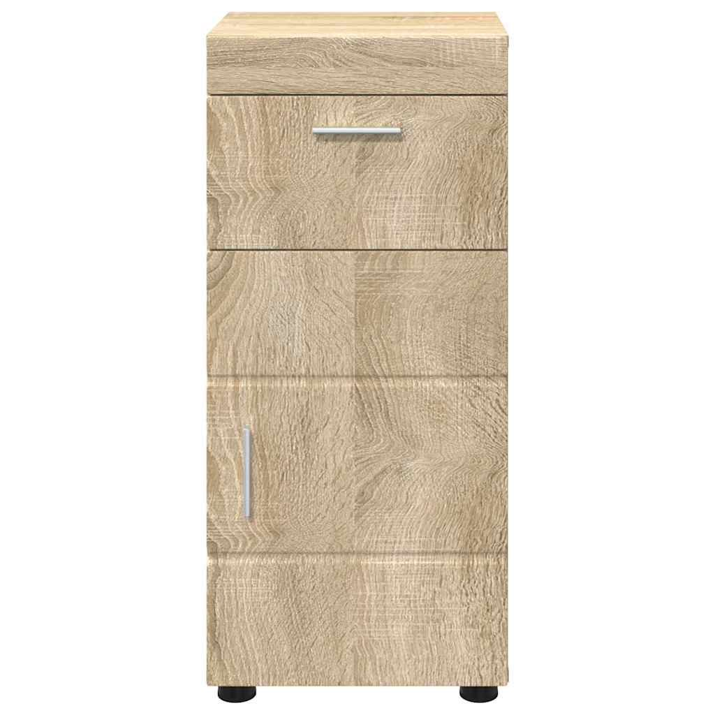 Badezimmerschrank-Set TULUM Sonoma-Eiche 37 x 31,5 x 82 cm
