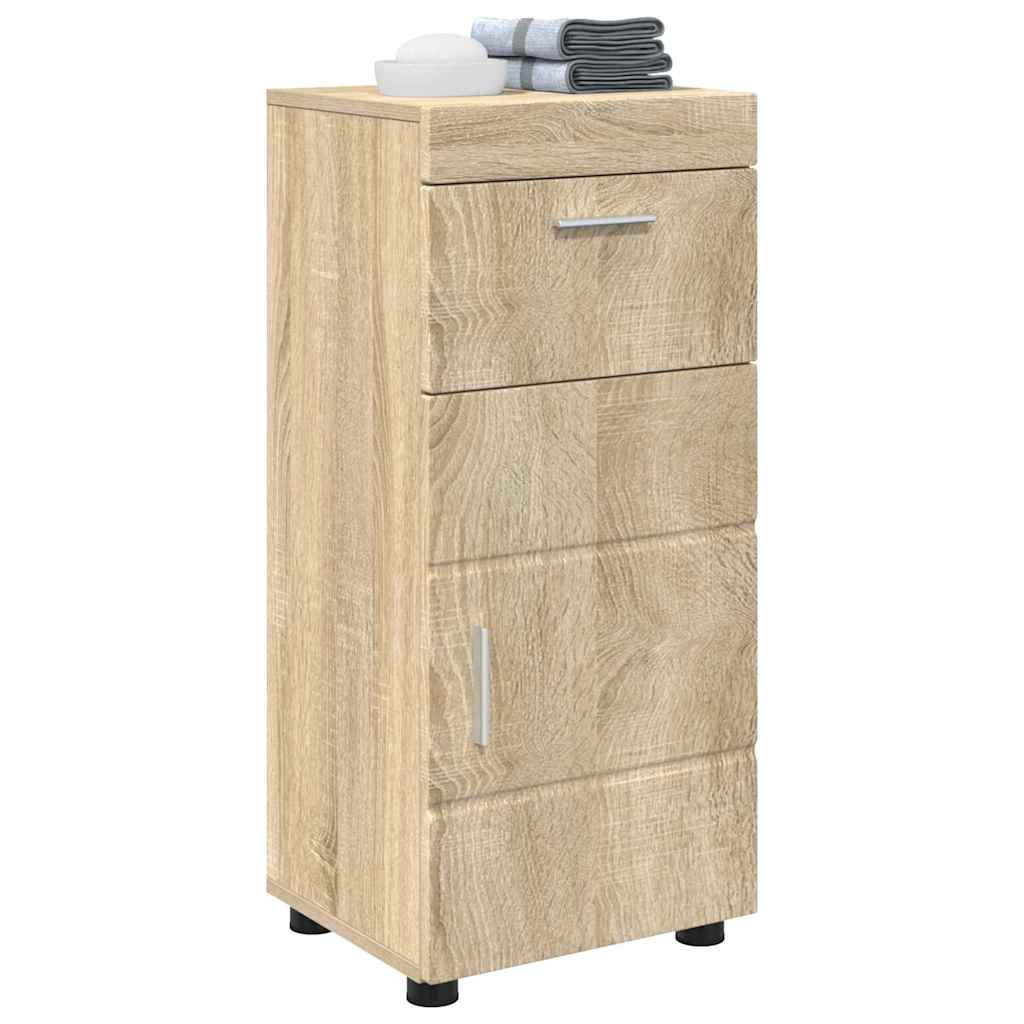 Badezimmerschrank-Set TULUM Sonoma-Eiche 37 x 31,5 x 82 cm