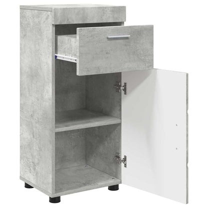 Badezimmerschrank-Set TULUM Beton Grau 37 x 31,5 x 82 cm