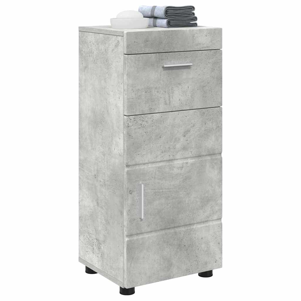 Badezimmerschrank-Set TULUM Beton Grau 37 x 31,5 x 82 cm