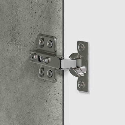 Badezimmerschrank-Set TULUM Beton Grau 37 x 31,5 x 203 cm